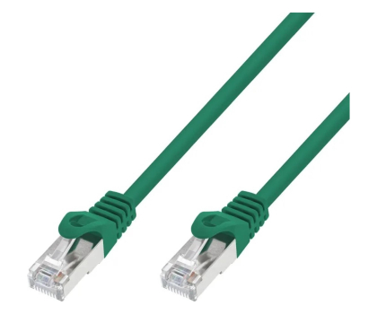 Kabel komputerowy ExtraLink Kat.7 S/FTP 20m 20G Zielony Patchcord LAN miedź skrętka